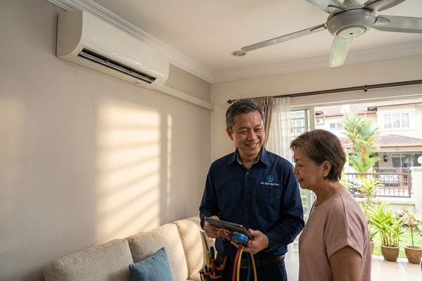 Aircond service technician in Sentul